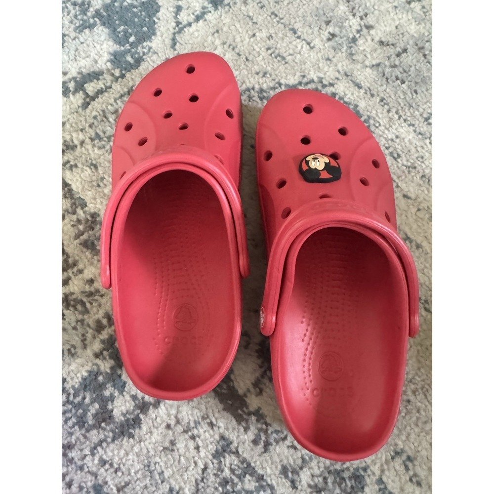 Crocs Hot Pink Mickey‎ Mouse W 9 M 11